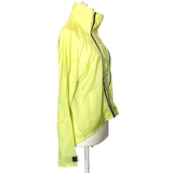 Nike Air Full Zip Running Windbreaker Women's Jacket Neon Size S - Picture 6 of 12